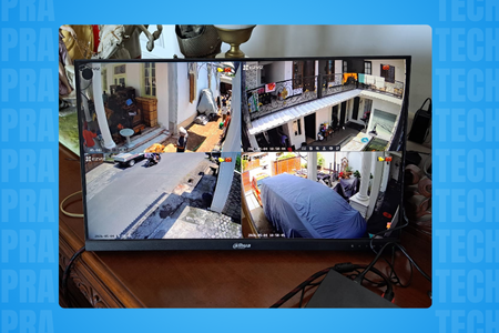 Hasil instalasi CCTV Malang