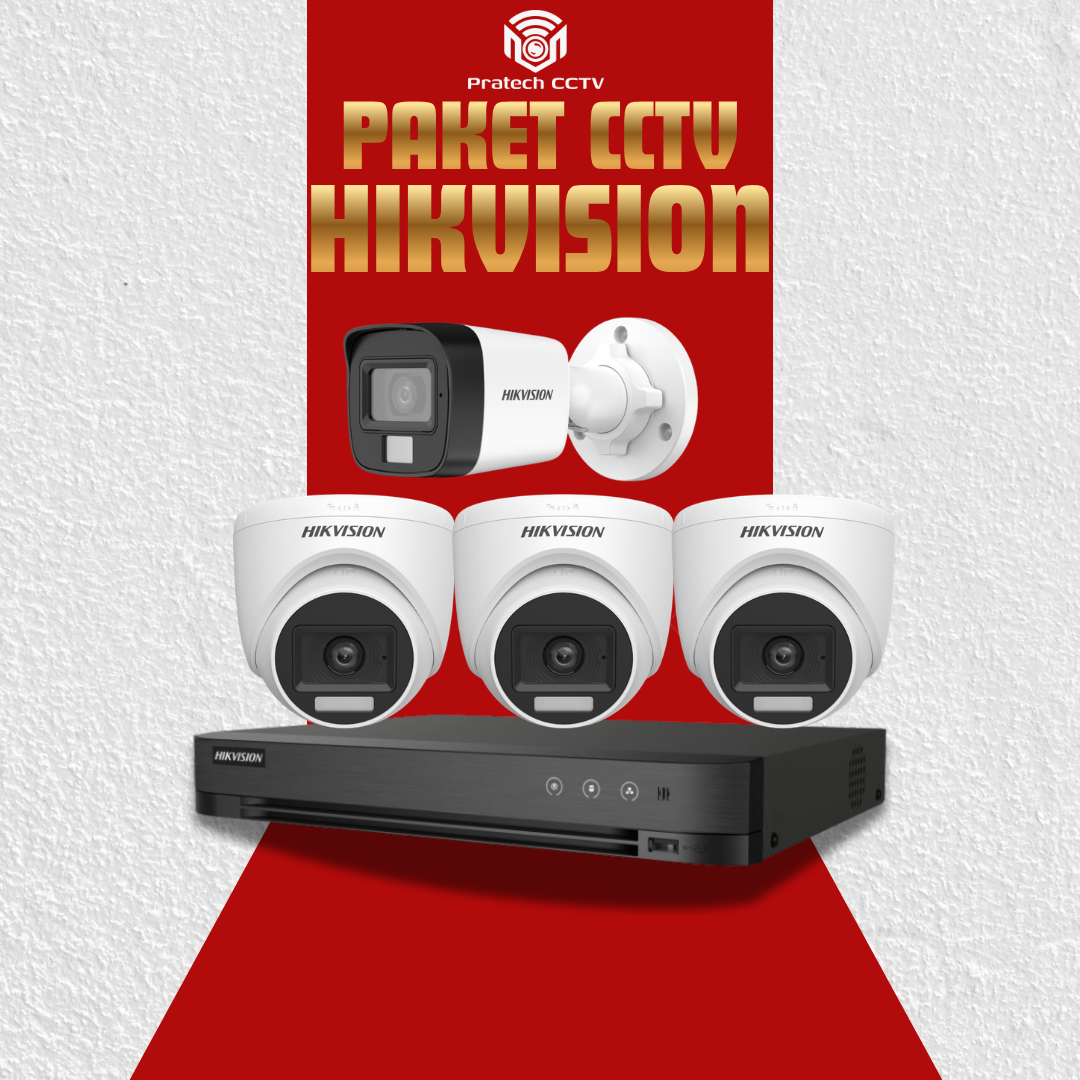 Paket Hikvision 4 Kamera